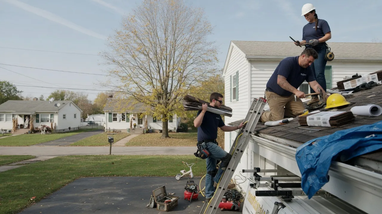 Local Roofing Contractors in Woodstock, IL near me